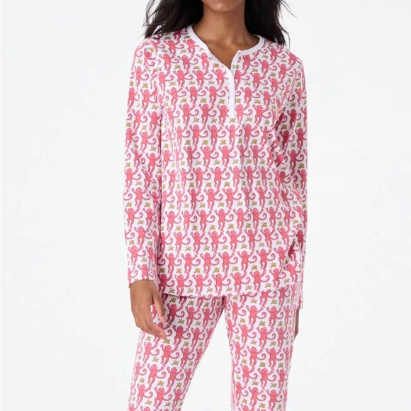 Roberta Roller Rabbit Other - Pink money roller rabbit pajama set